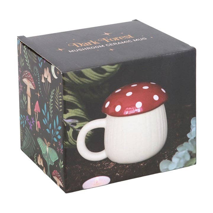 Tasse Pilz mit roter Kappe