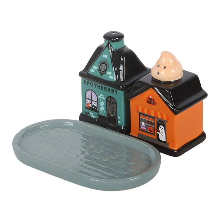 Salt and Pepper Shakers Spooky Street