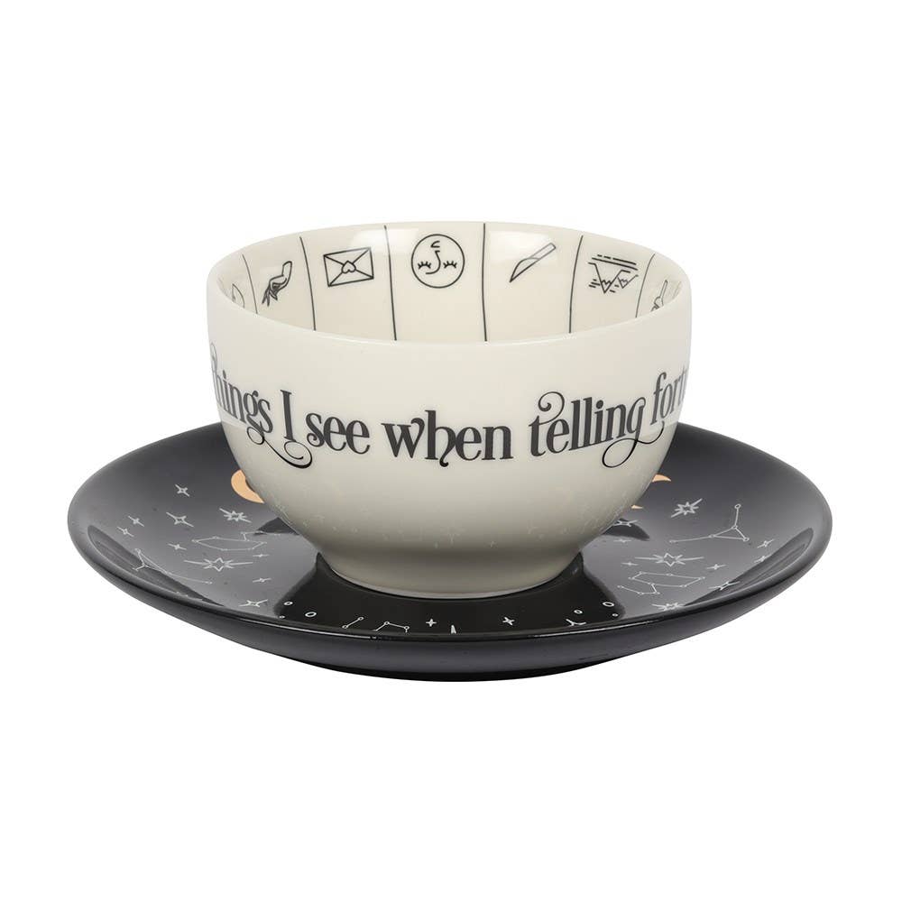 Fortune Tea Leaf Telling Tea Cup