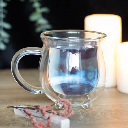 Glas-Tasse  Kessel