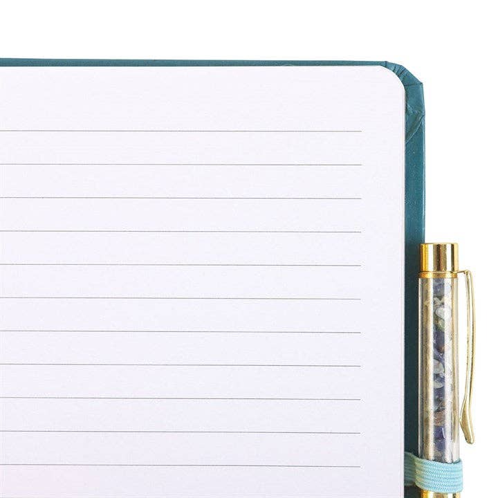 Notitzbuch Hamsa - Auge mit Stift