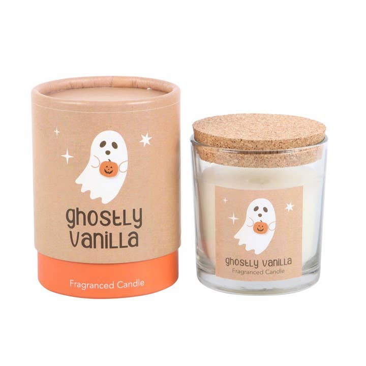 Ghostly Vanille-Kerze