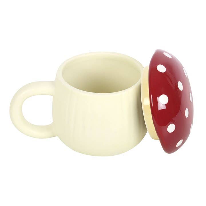 Tasse Pilz mit roter Kappe