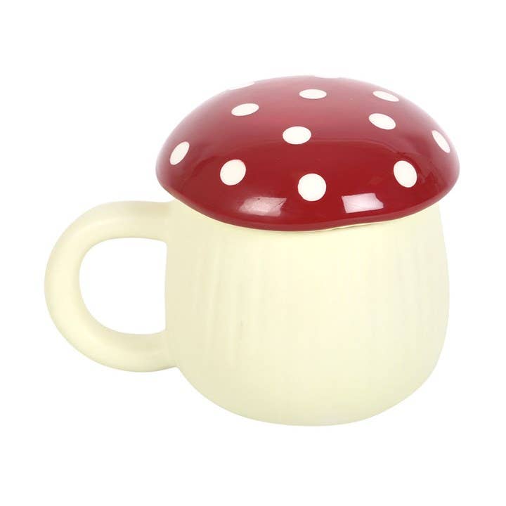 Tasse Pilz mit roter Kappe