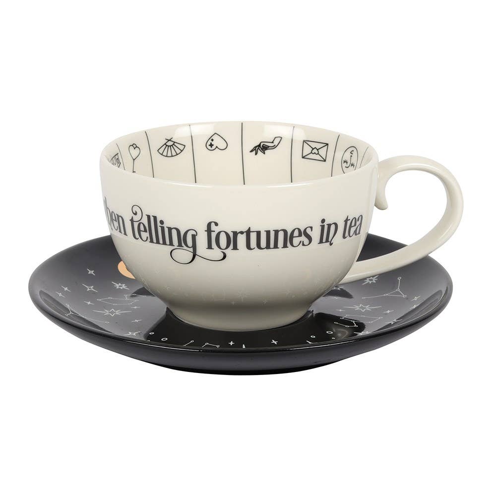 Fortune Tea Leaf Telling Tea Cup