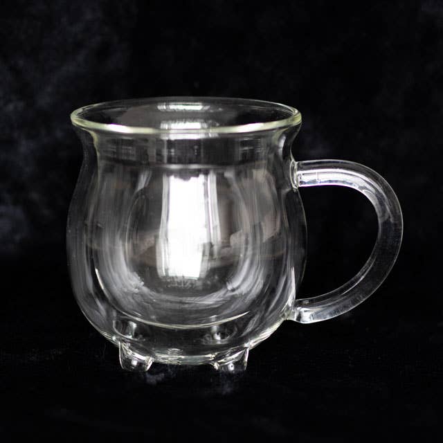Glas-Tasse  Kessel