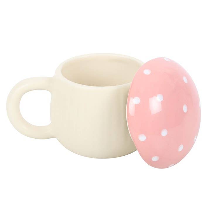 Pilz Tasse rosa