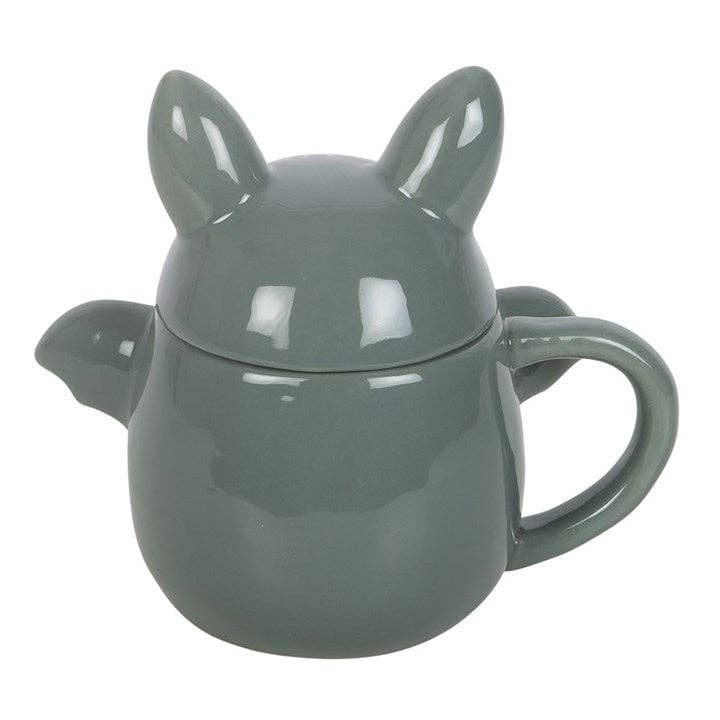 Niedliche Fledermaus-Tasse mit Deckel