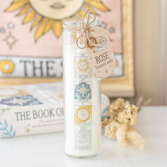 Vintage Tarot Tube Candle