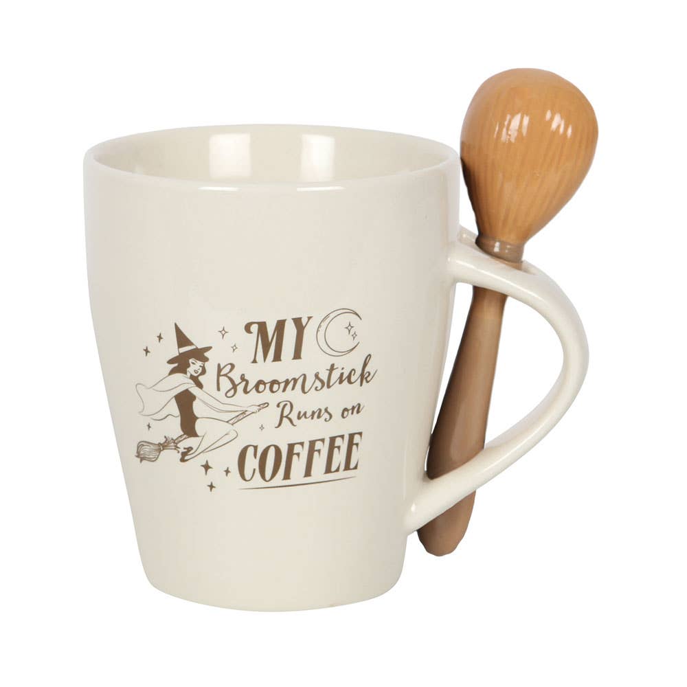 Tasse My Broomstick Runs on Coffee