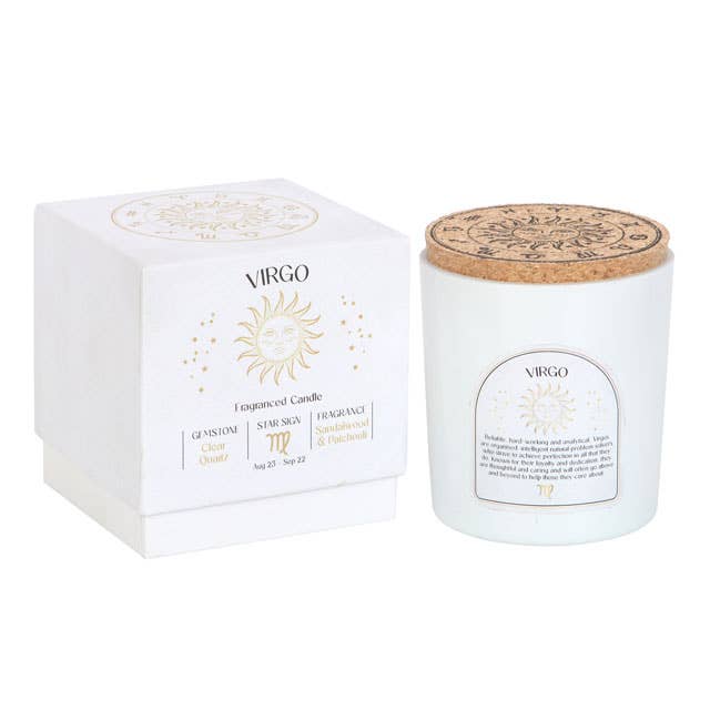 Crystalcandle Virgo (Sandelwood & Patchouli)