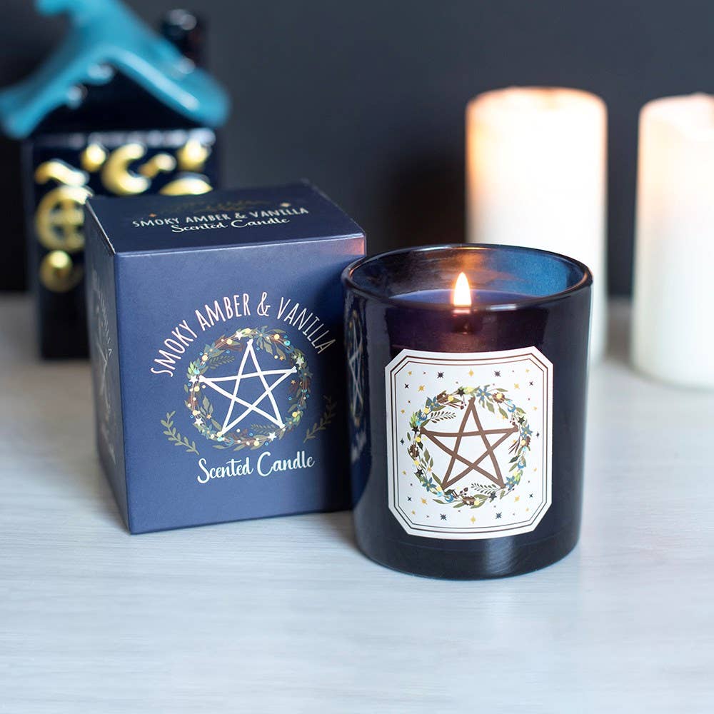 Winter Solstice Candle Amber and Vanilla