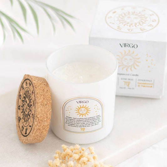 Crystalcandle Virgo (Sandelwood & Patchouli)