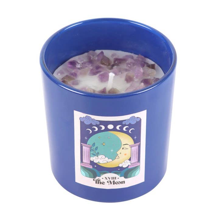 The Moon Amethyst-Candle