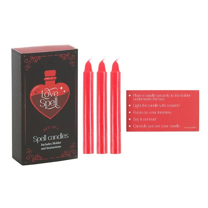 Love Spell Kerzen in einer Box