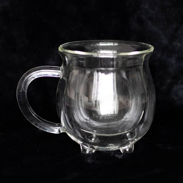 Glas-Tasse  Kessel
