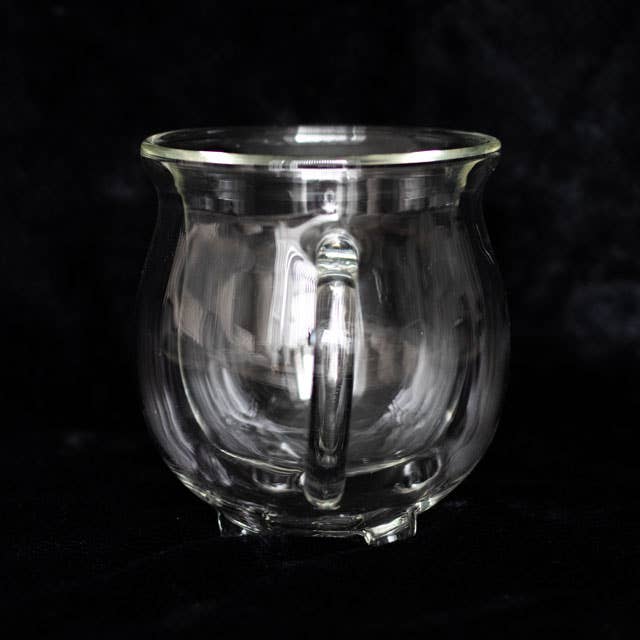 Glas-Tasse  Kessel