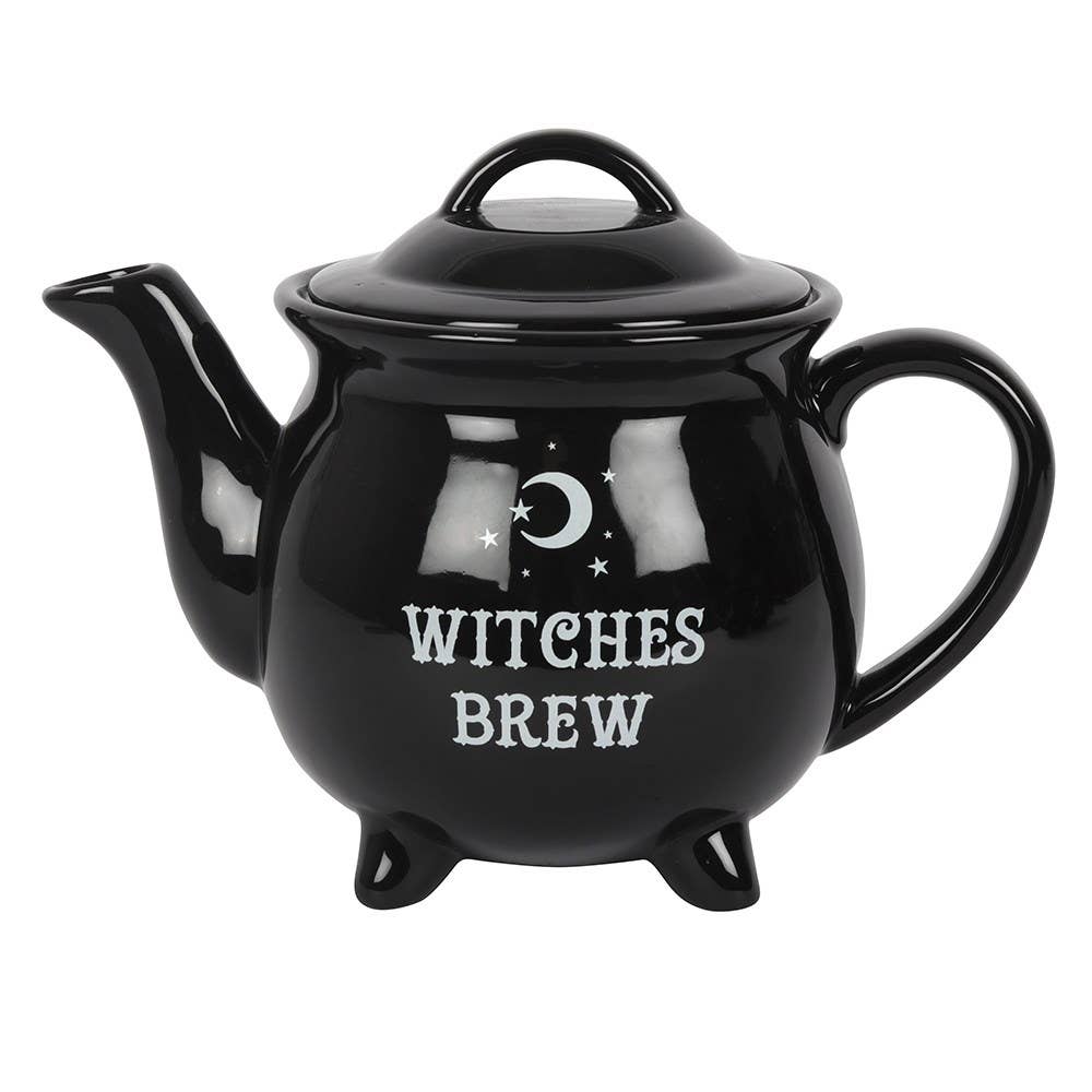 Witches Brew Halloween Tea Set with Ceramic Teapot