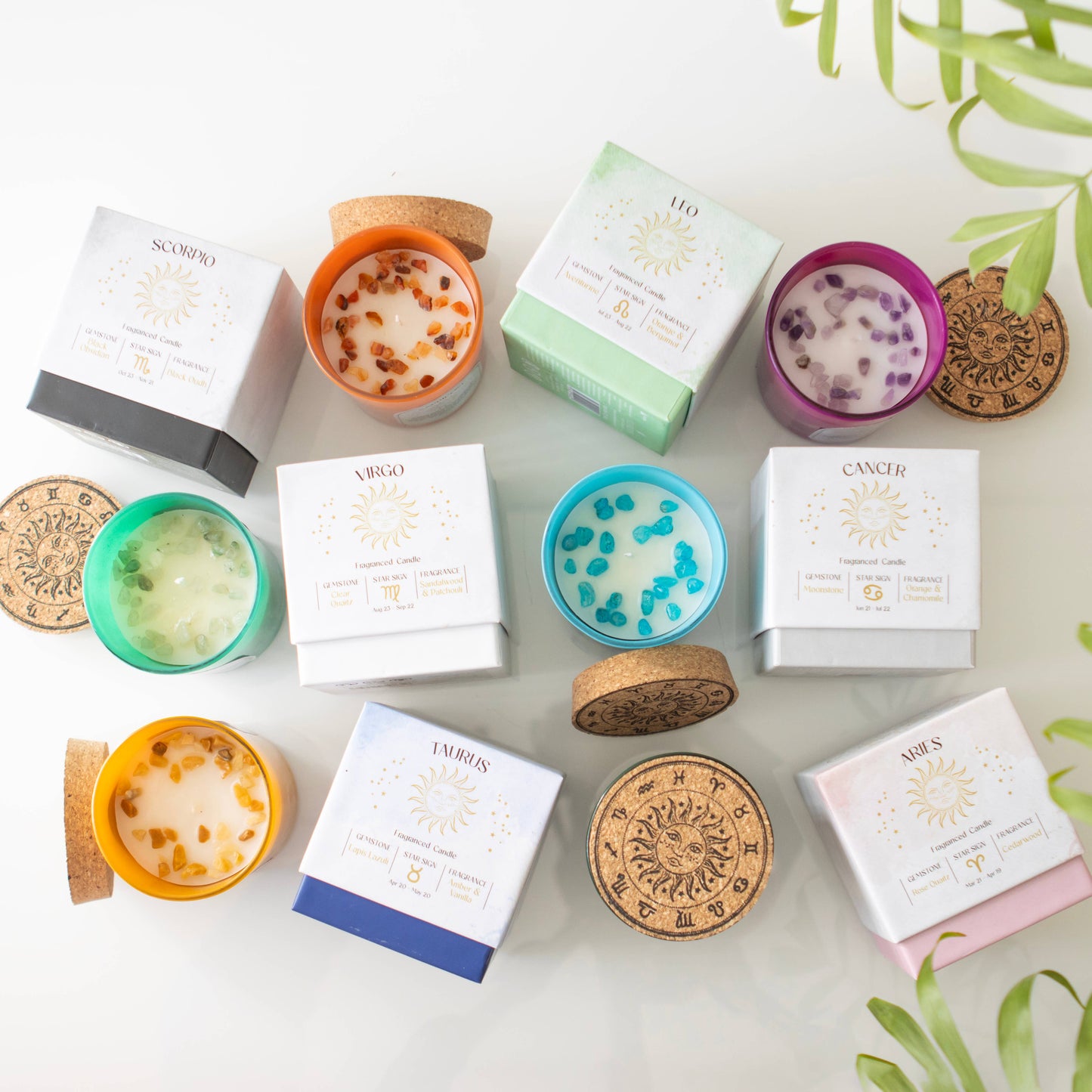 Crystalcandle Virgo (Sandelwood & Patchouli)