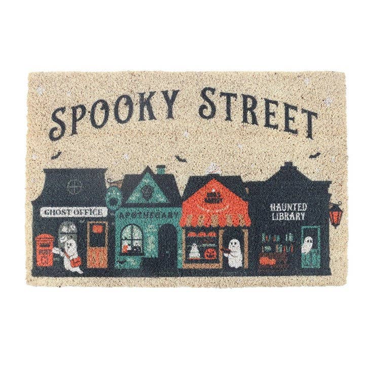 Doormat Spooky Street