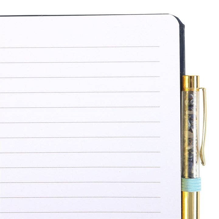 Notizbuch Allsehendes Auge mit Stift